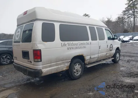 2013 Ford E-350 Super Duty Commercial из США, поврежденный, VIN 1FTSS3EL4DDB29560